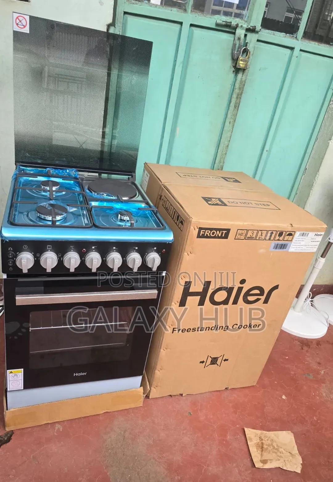 Haier 50*60 3gas + 1electric Cooker With Electric Oven