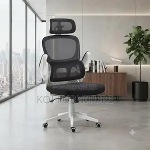 Office Chairs; Orthopedic White-Colored Office Reclining Chairs