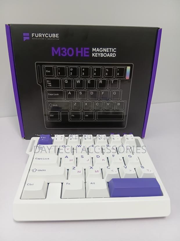 This Is a Furycube M30 He Single - Handed Magnetic Gaming Keyboard.