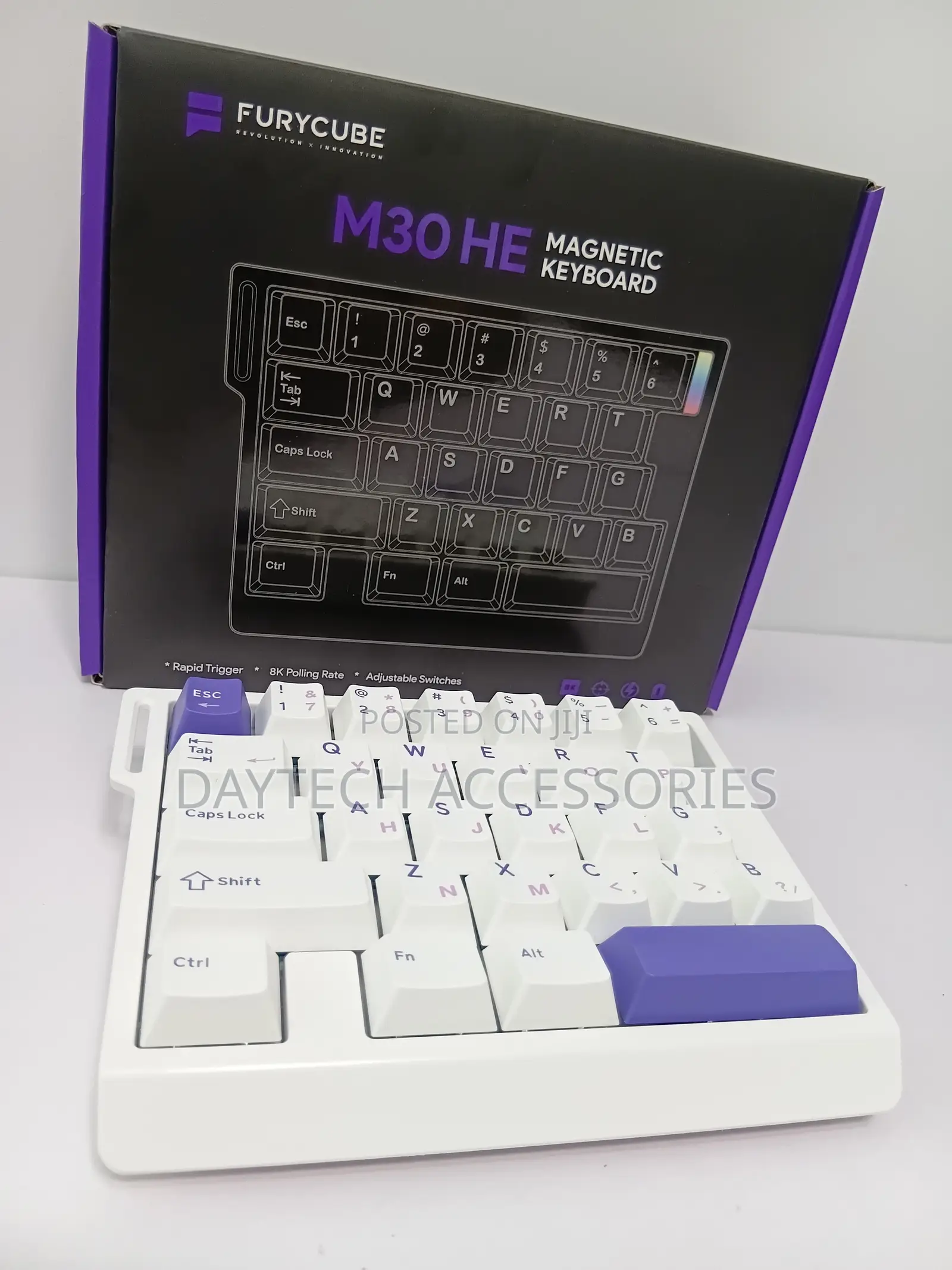 This Is a Furycube M30 He Single - Handed Magnetic Gaming Keyboard.
