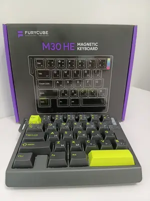 This Is a Furycube M30 He Single - Handed Magnetic Gaming Keyboard.
