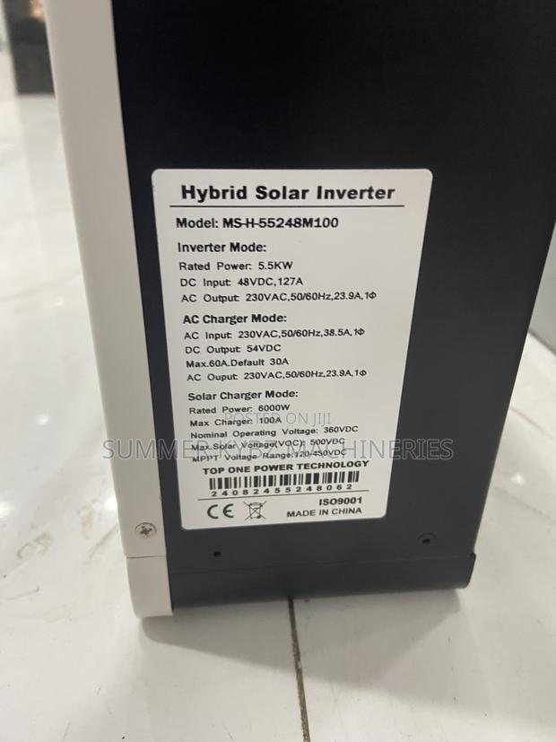 One Hybrid Solar Inverter 5.5kw - thumbnail 2