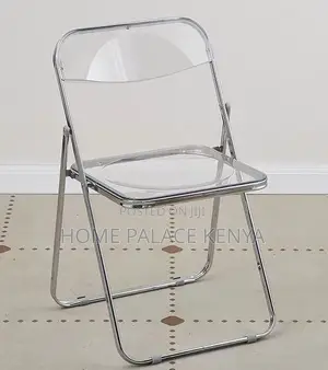 Plastic Chair: Foldable Chair With Stainless Steel Edges and Legs
