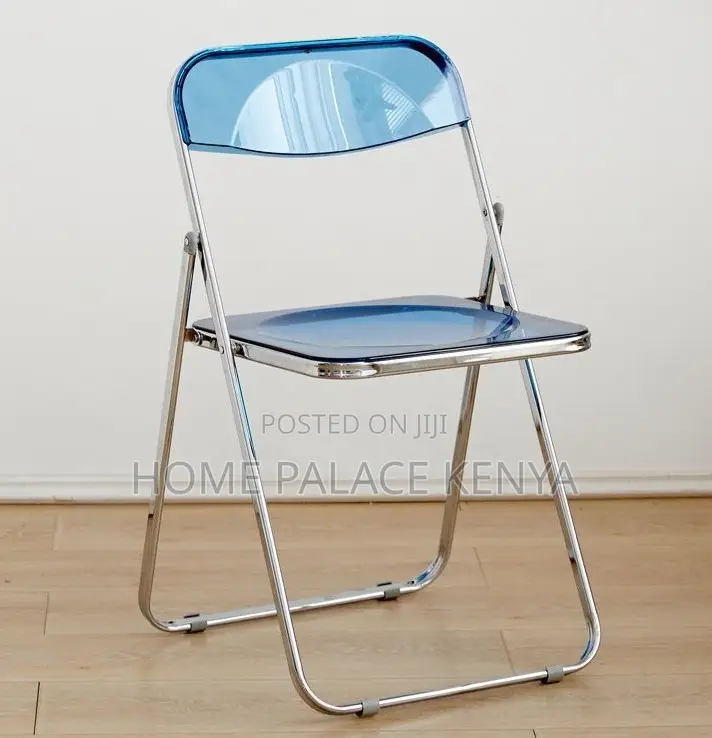 Plastic Chair: Foldable Chair With Stainless Steel Edges and Legs
