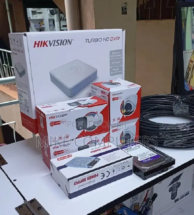 Hikvision 4 Channel DVR With Human Vehicle Detection