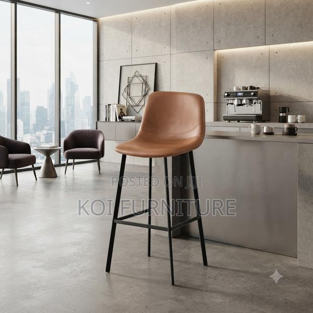 Barstools; Non Rotating Home Kitchen and Living Room Barstools