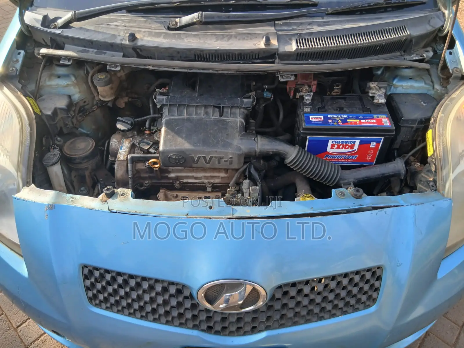 Toyota Vitz 2007 Blue