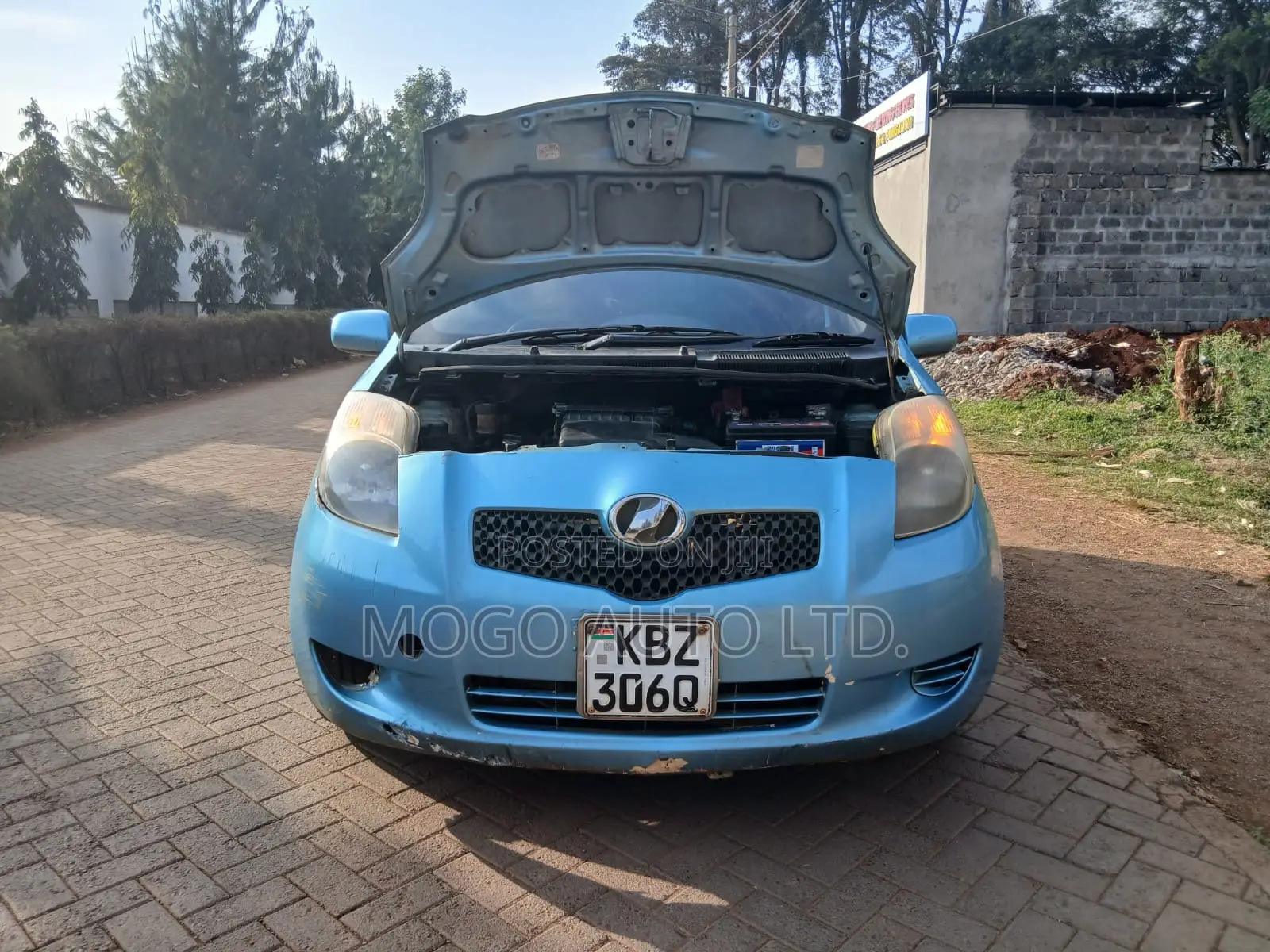 Toyota Vitz 2007 Blue
