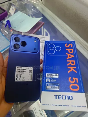 New Tecno Spark 50 128 GB Blue