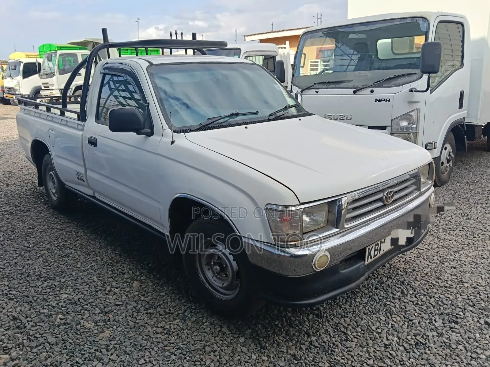 Toyota Hilux 2.5 Cab 2005 White