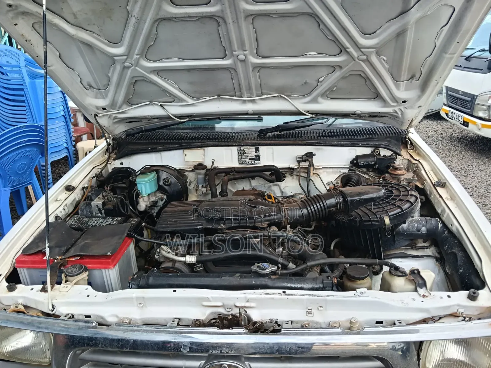 Toyota Hilux 2.5 Cab 2005 White