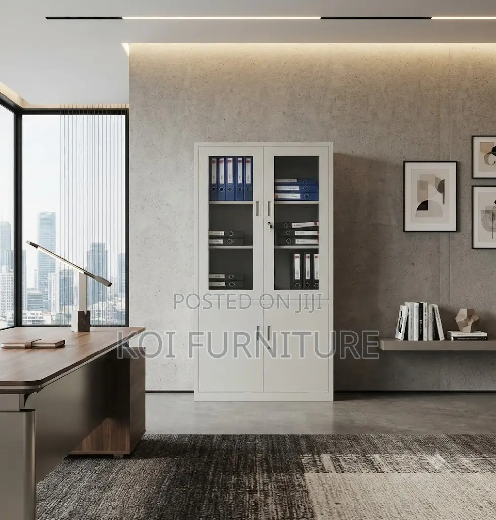 Office Cabinet; Four Drawers Cabinet With Steel Coat