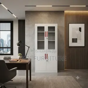 Office Cabinet; Four Drawers Cabinet With Steel Coat