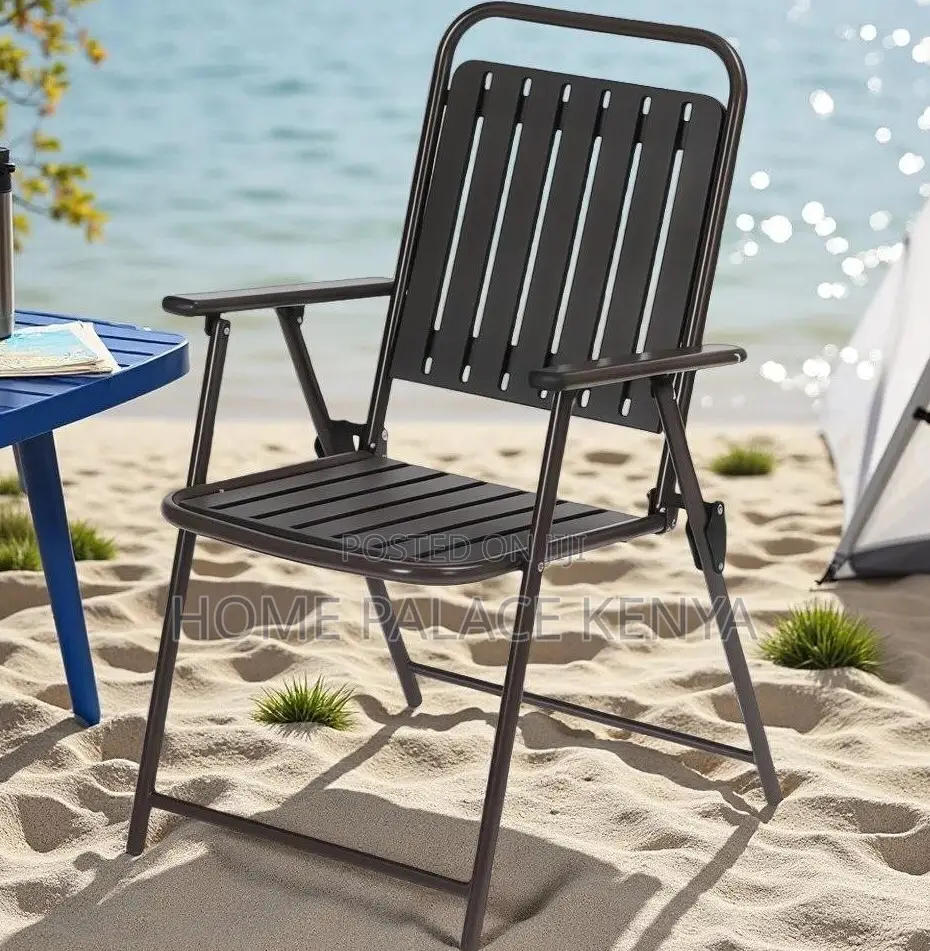 Foldable Chair: Premium Steel Tube Portable Travelling Chair
