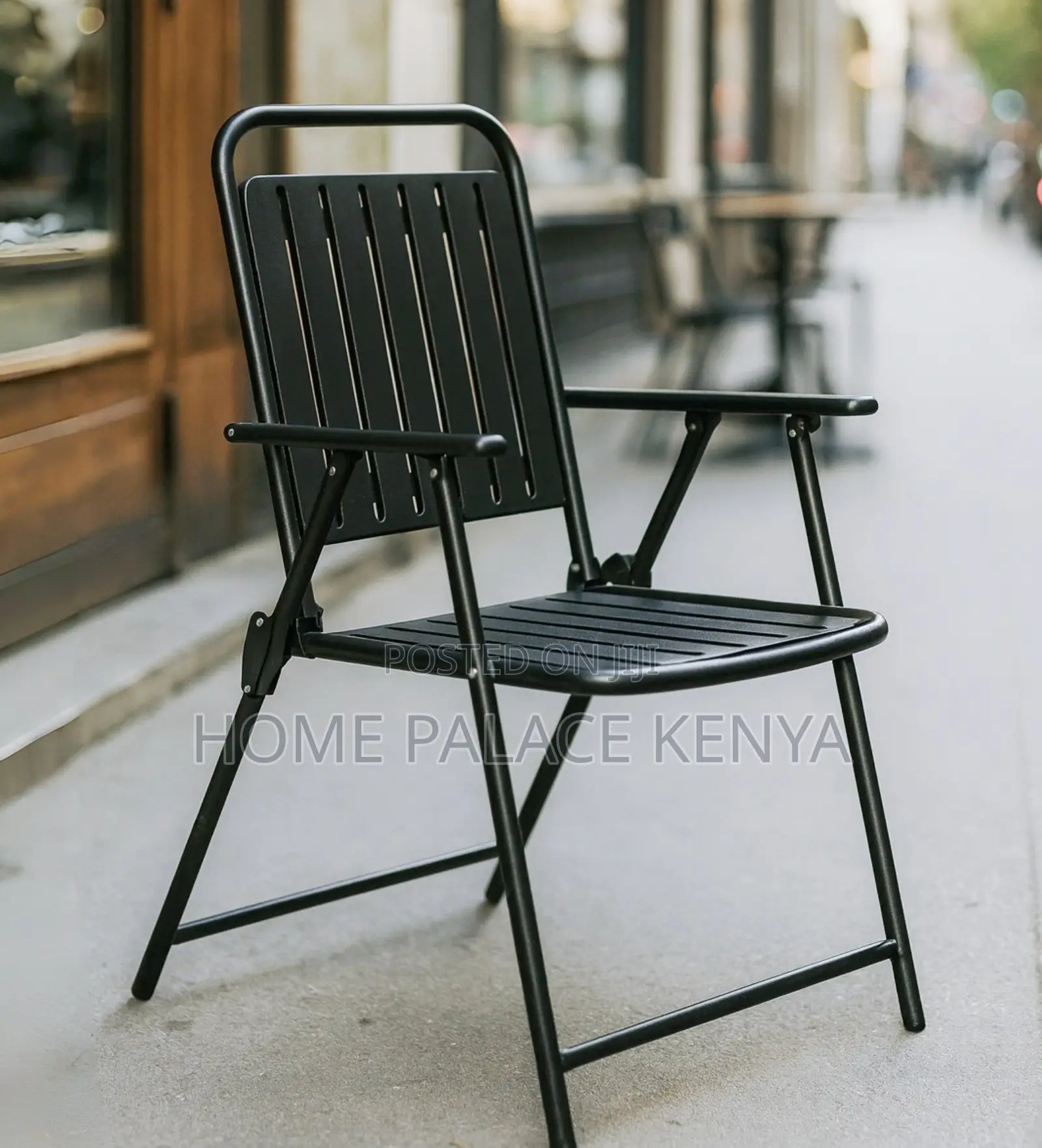 Foldable Chair: Premium Steel Tube Portable Travelling Chair