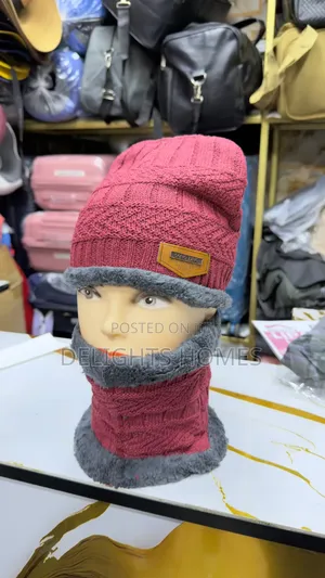 Winter Beenies Hat and Scarf Set_yu