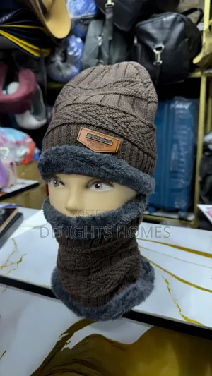 Winter Beenies Hat and Scarf Set_yu