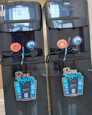 Mika Black Standing Water Dispenser With Hot Cold Function
