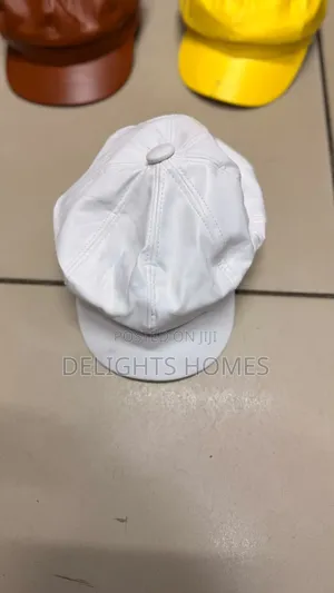 Faux Leather Newsboy Caps_yu