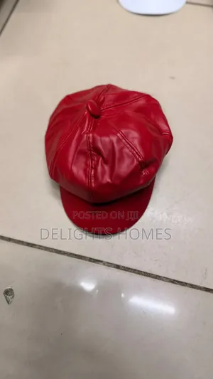Faux Leather Newsboy Caps_yu