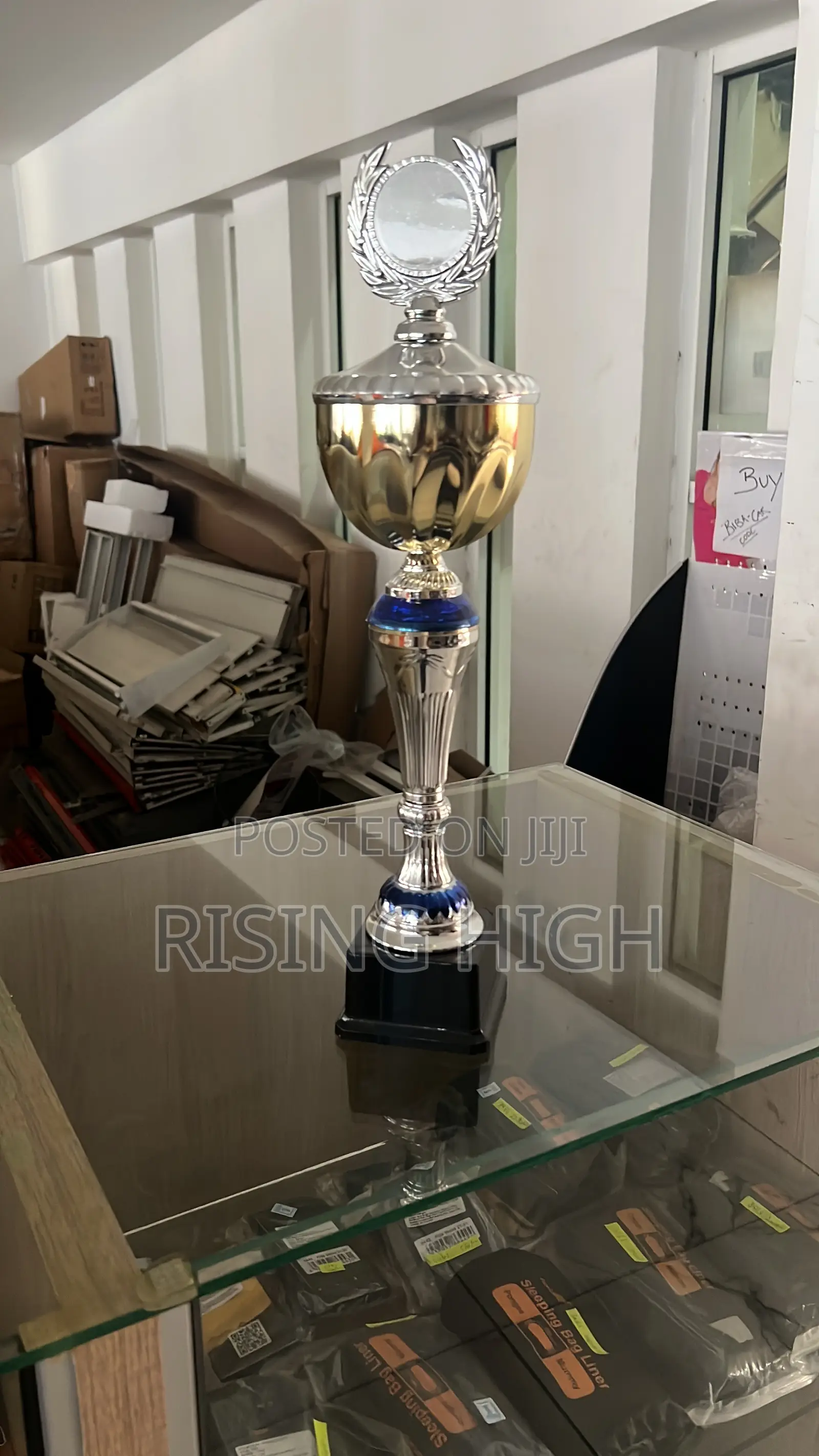 Premium Gold Silver Award Trophies – Custom Engraving
