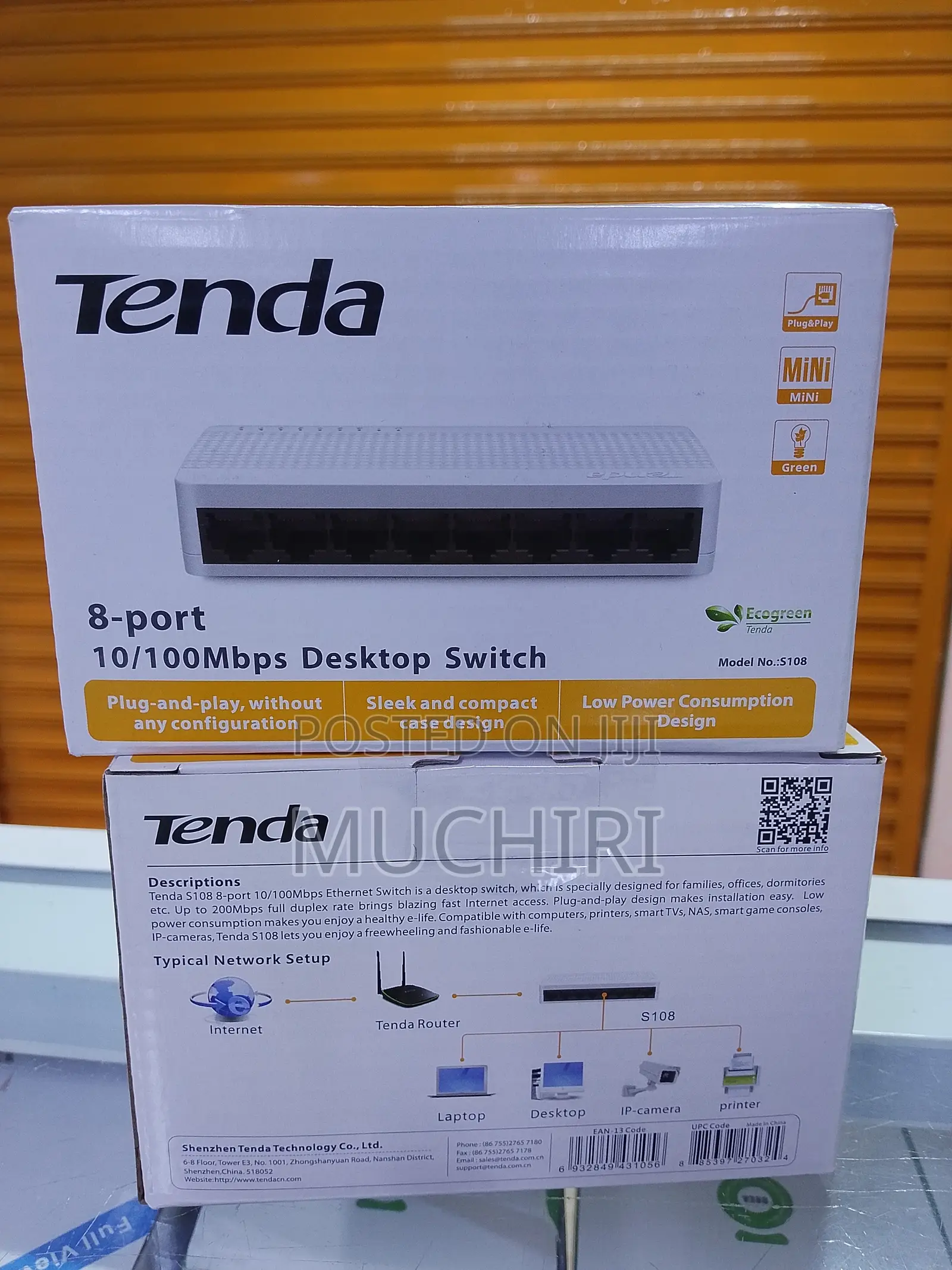 Tenda 8-Port Switch
