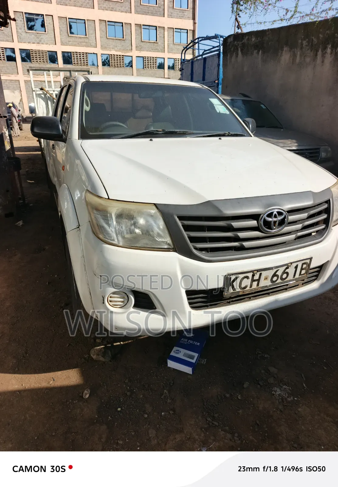 Toyota Hilux 2014 White