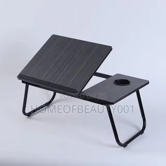 Adjustable Tilting Laptop Folding Table Stand Desk Bed Table.