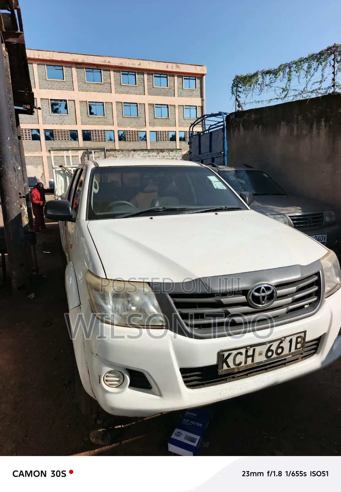 Toyota Hilux 2014 White