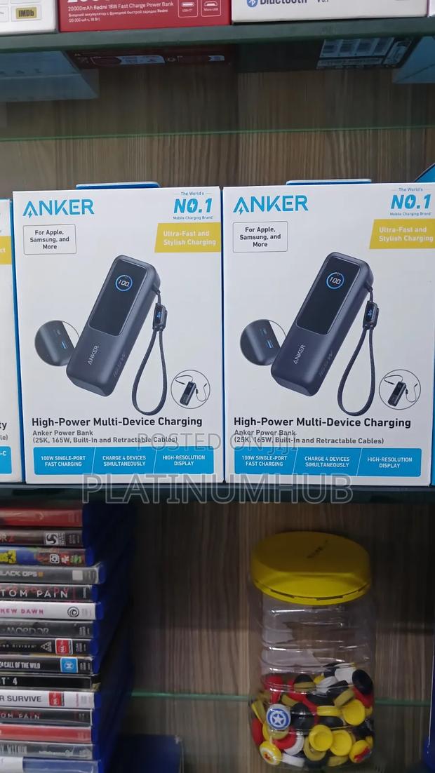 Anker Powerbank ,165watts Built-in Usb-C Cable - thumbnail 2