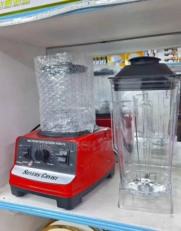Powerful Silver Crest 2-in-1 Blender for Home Commercial Use - thumbnail 2