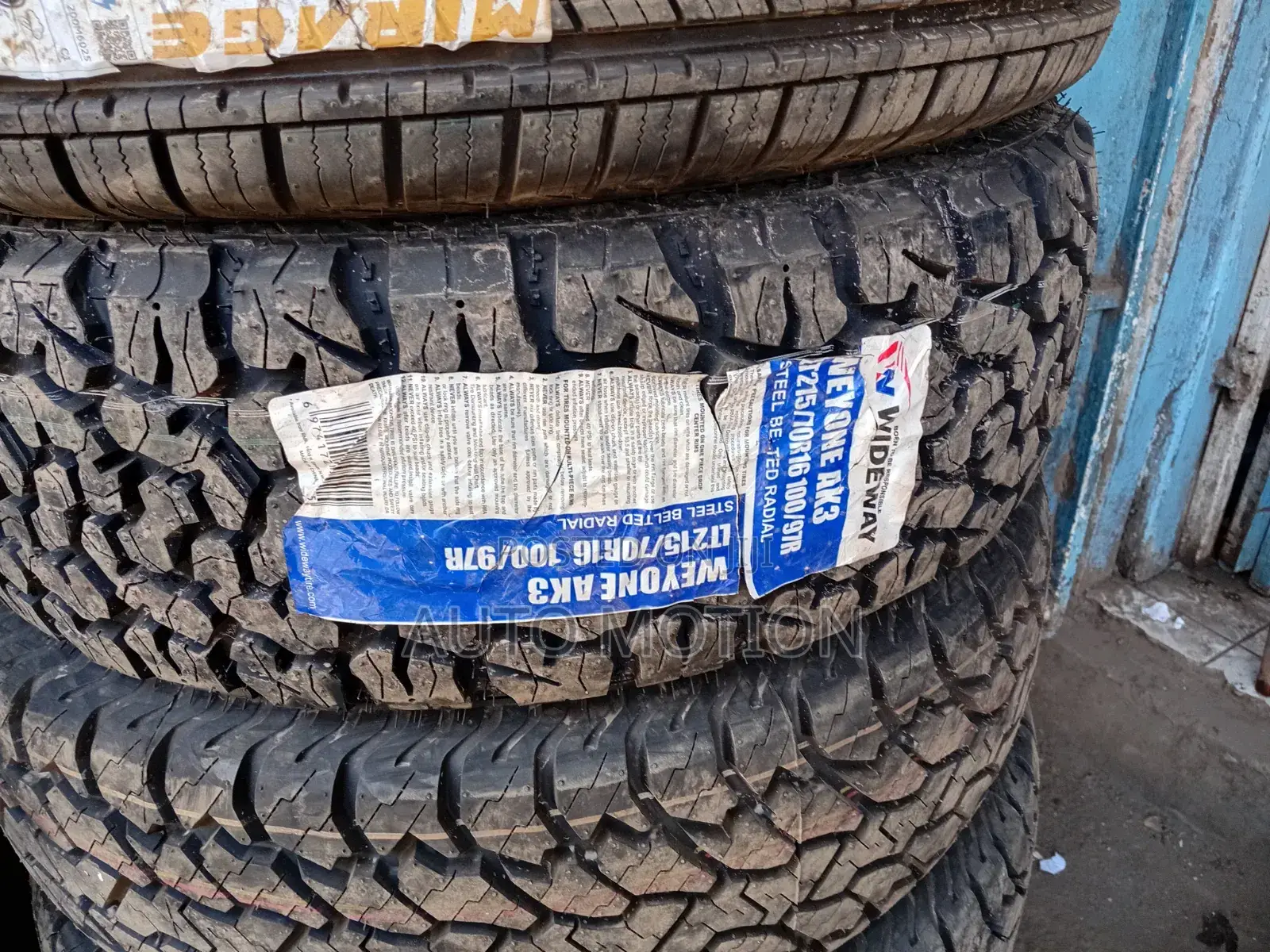 215/70r16 All Terrain Wideway
