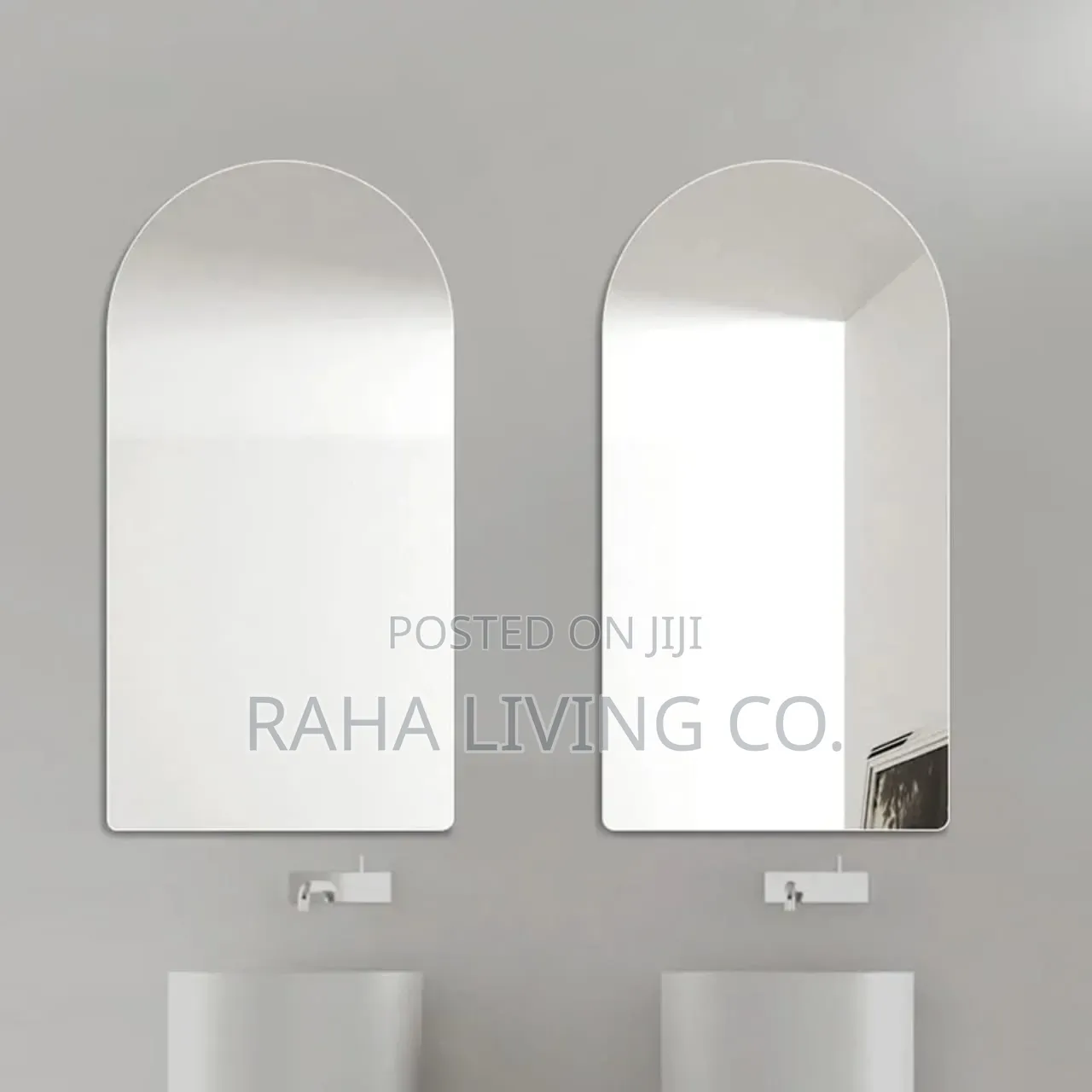 Unbreakable Acrylic Self Adhesive Mirror | 60x40cm | 3 Shapes