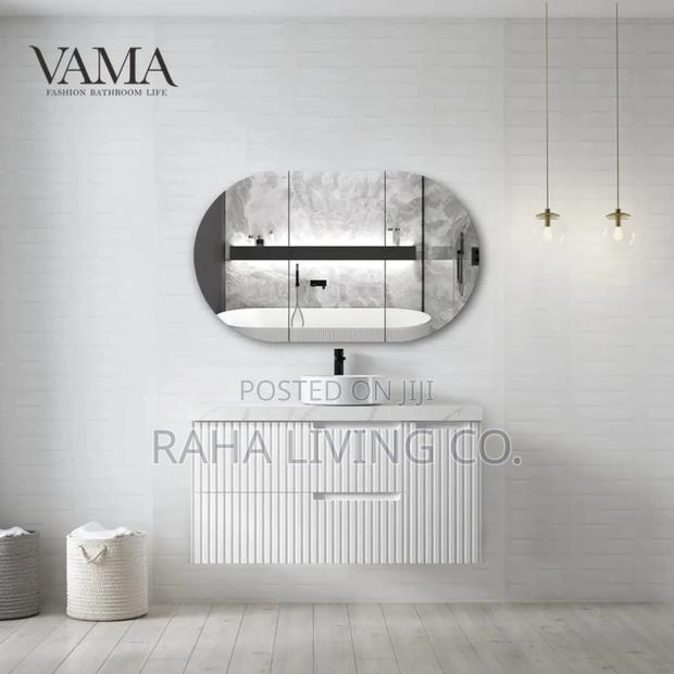 Unbreakable Acrylic Self Adhesive Mirror | 60x40cm | 3 Shapes - thumbnail 2