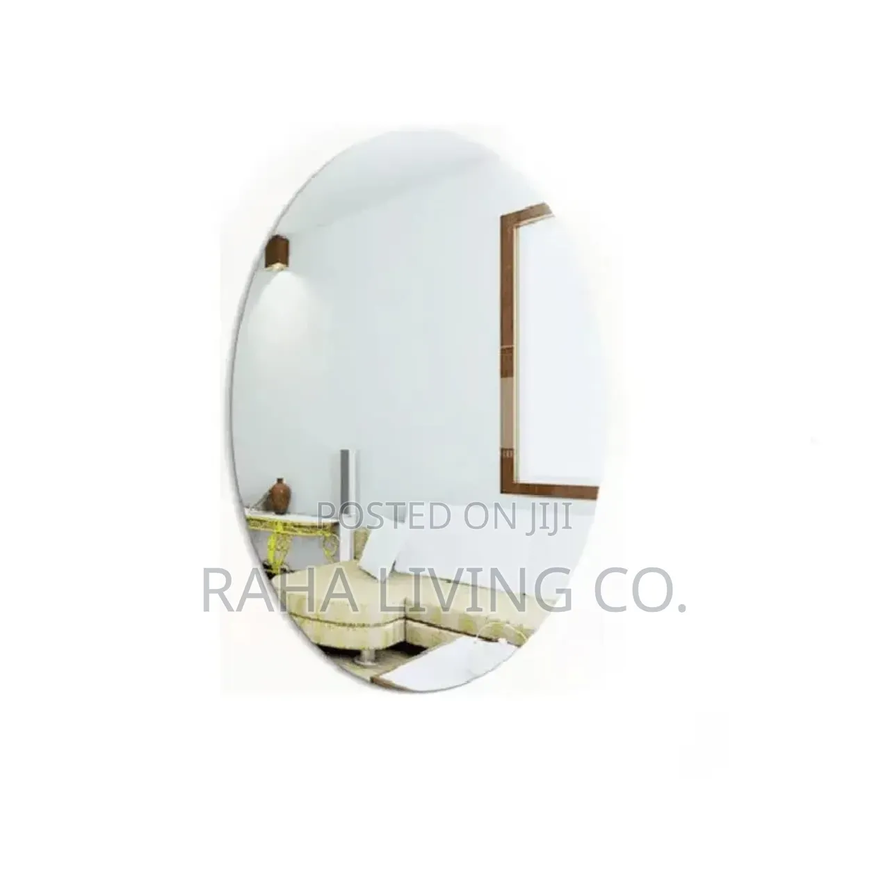 Unbreakable Acrylic Self Adhesive Mirror | 60x40cm | 3 Shapes
