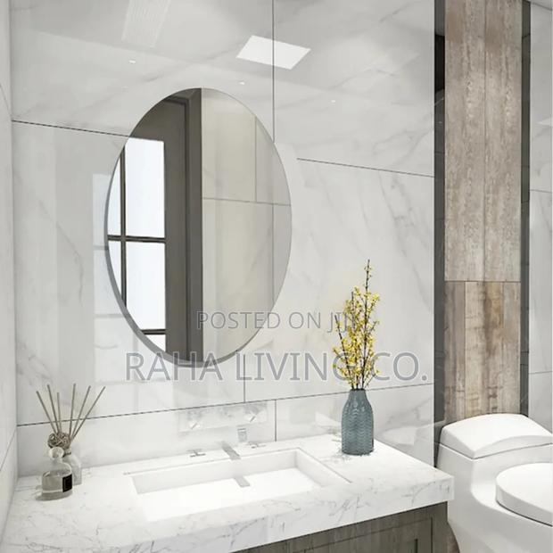 Unbreakable Acrylic Self Adhesive Mirror | 60x40cm | 3 Shapes - thumbnail 6
