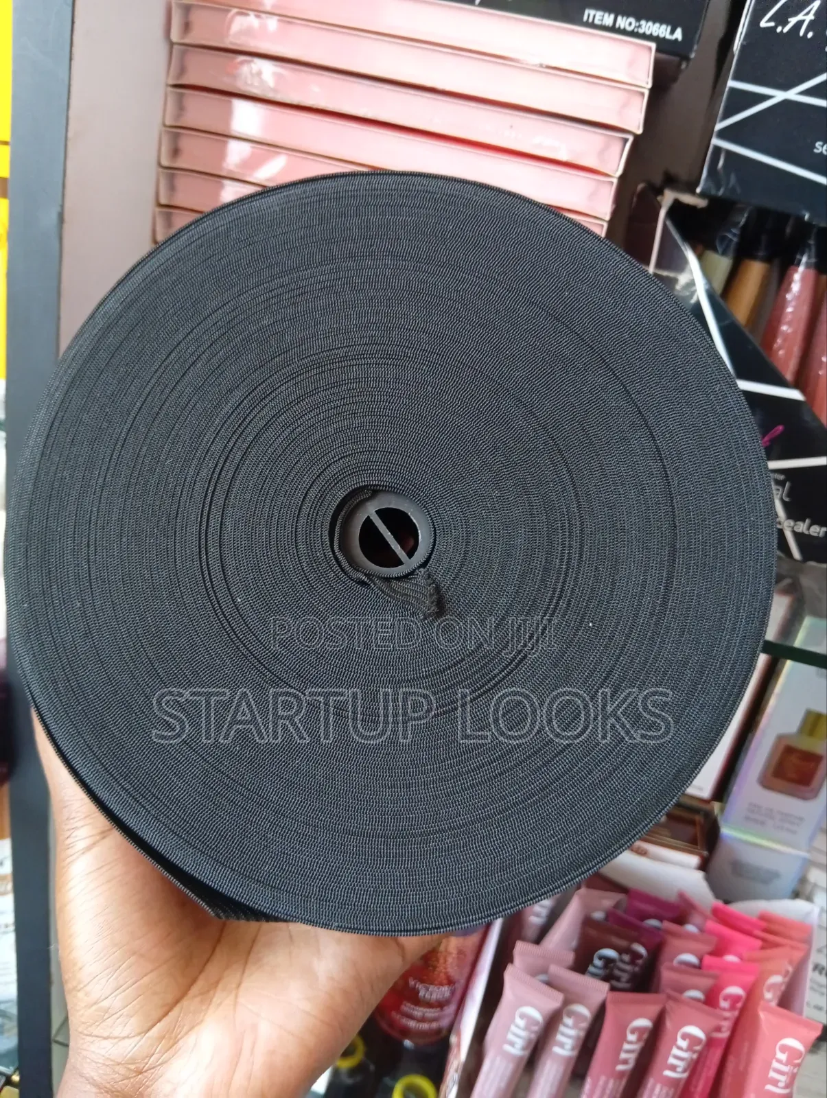 Sewing 2inch Thick Elastic Band Black