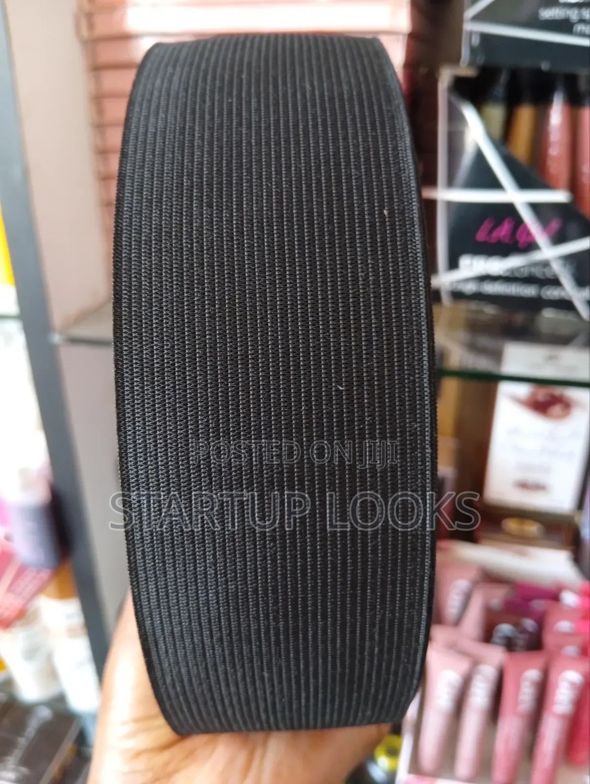 Sewing 2inch Thick Elastic Band Black