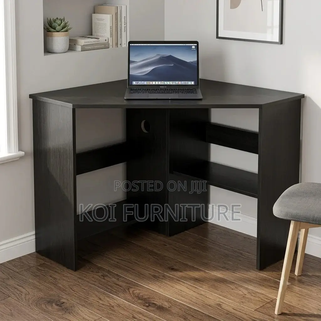 Office Desk; Round Cornered Wooden Office Study Desks