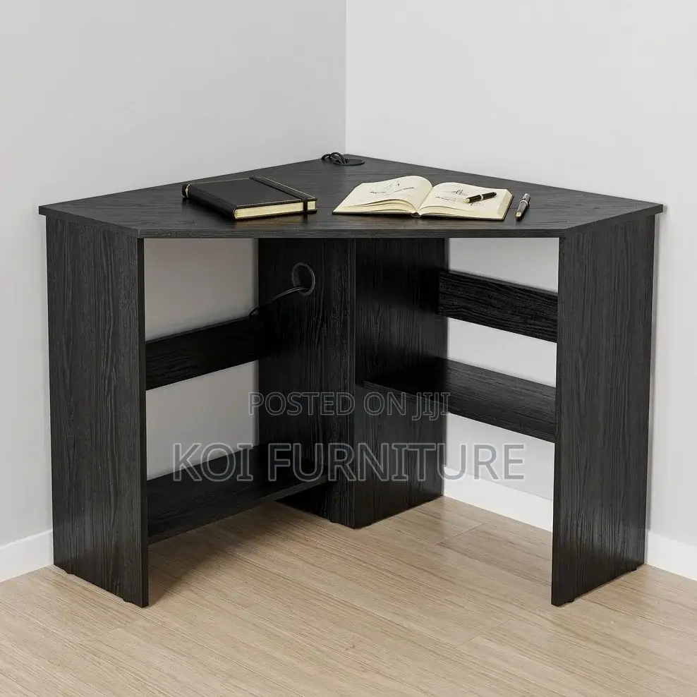 Office Desk; Round Cornered Wooden Office Study Desks
