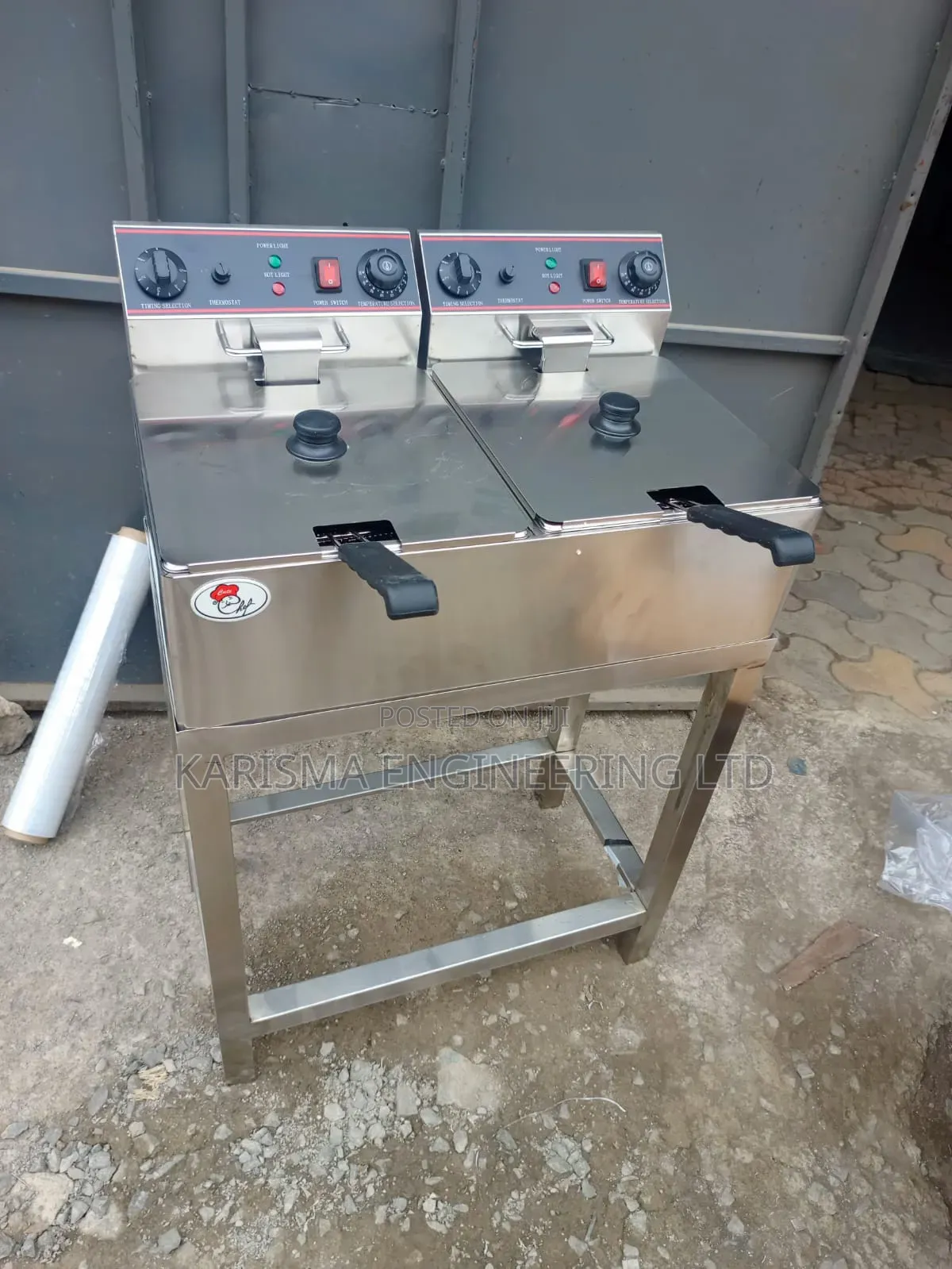 Commercial Double Deep Fryer