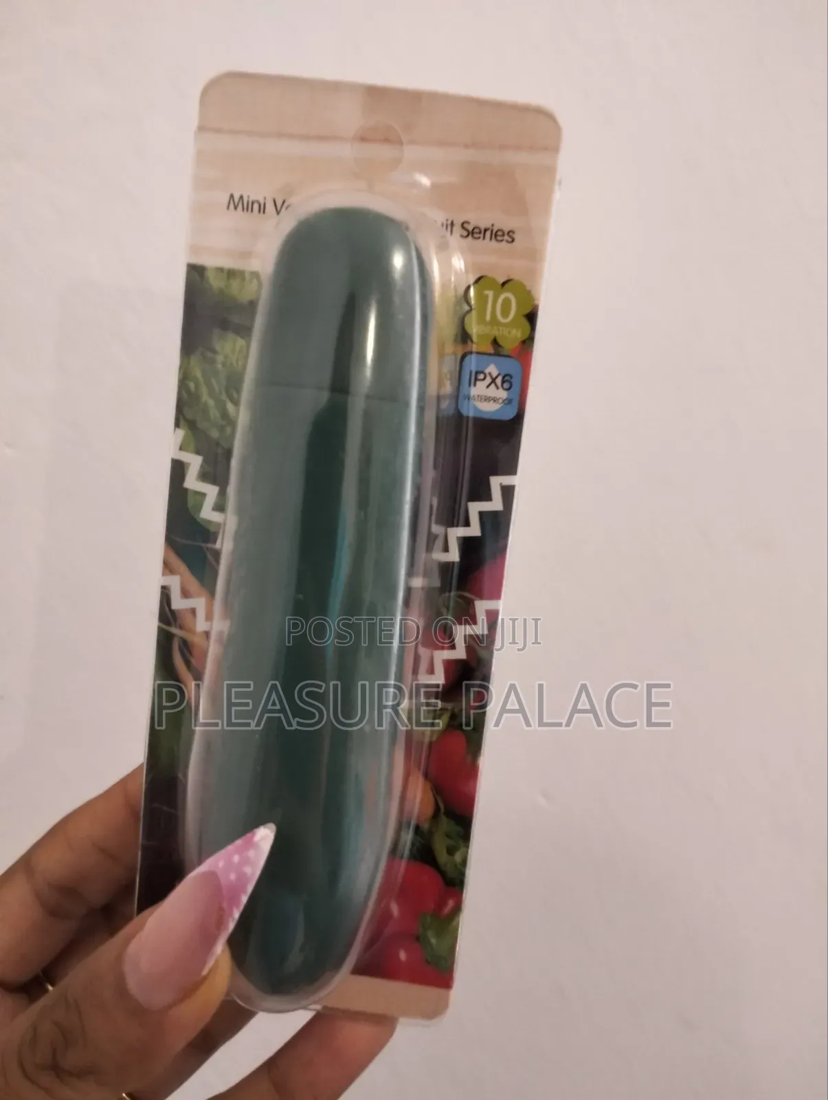 Cucumber/Zucchini Shaped Vibrator