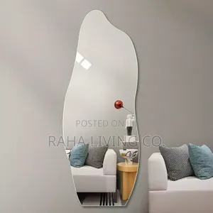 Unbreakable Acrylic Self Adhesive Dolphin Mirror | 120x40cm