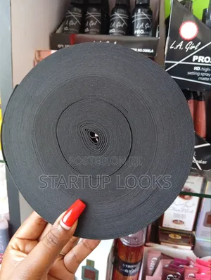 30m Elastic Band 1inch Black