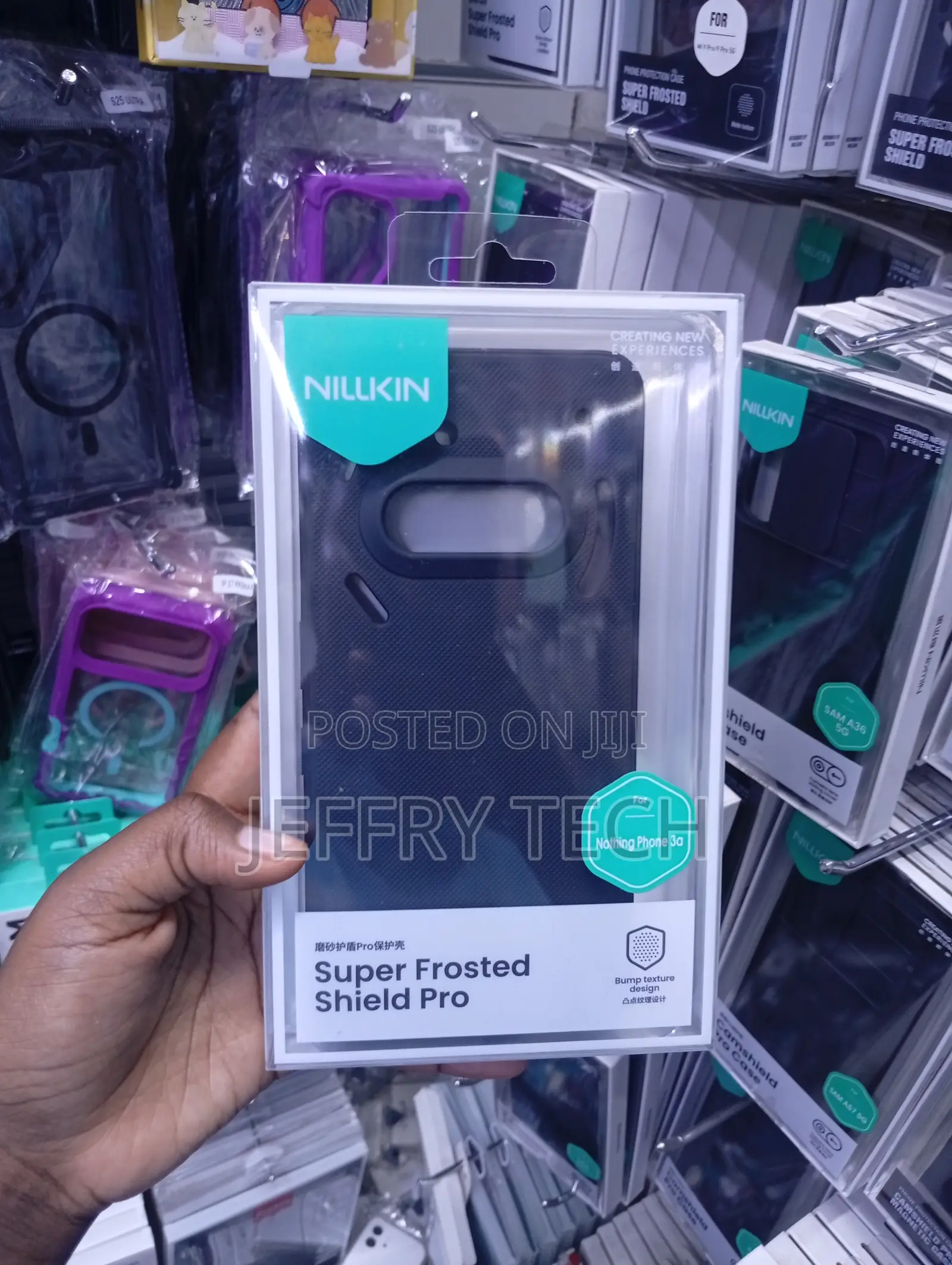 Nothing Phone 3a Dustproof, Anti-Fingerprint Case