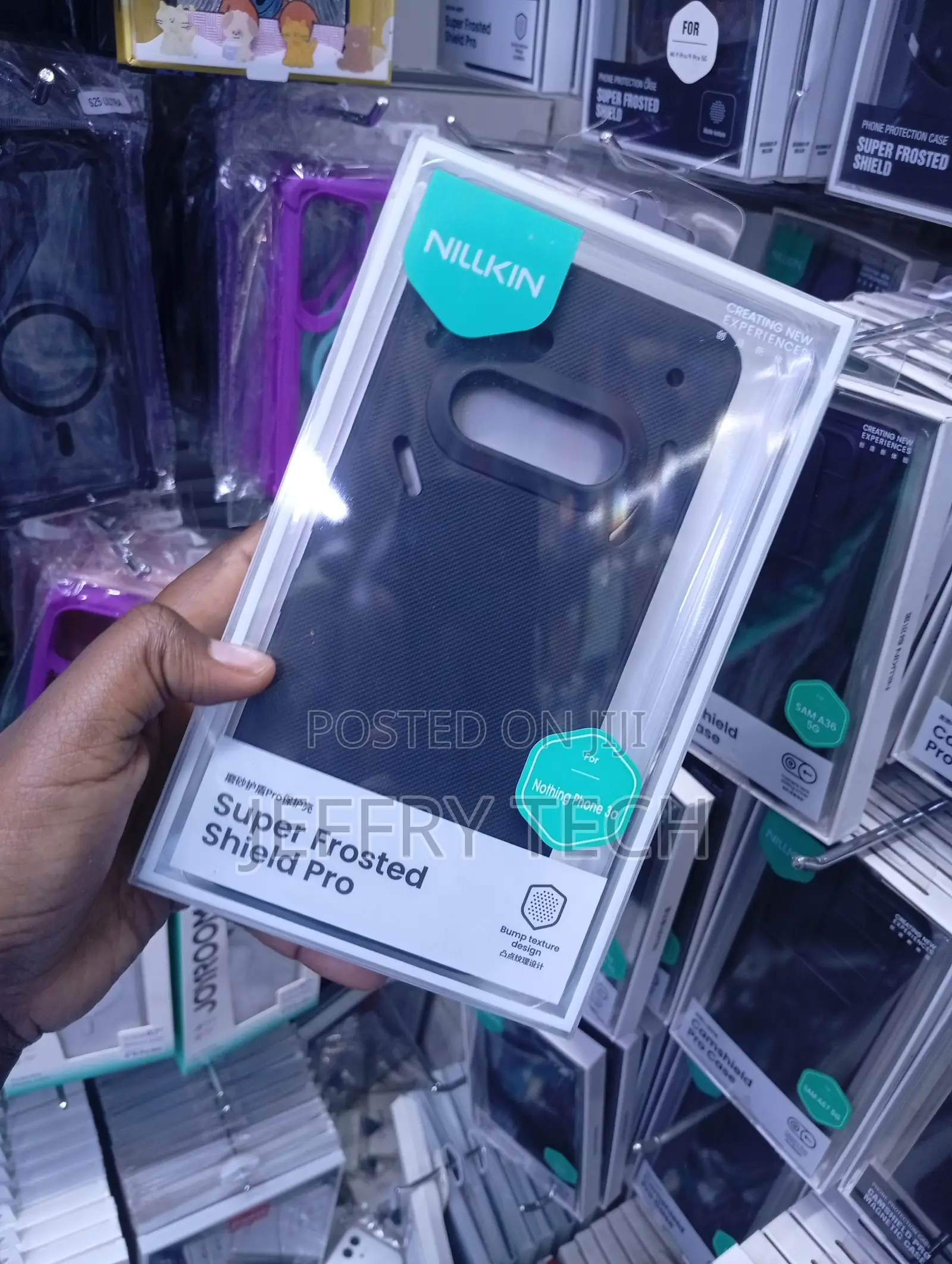 Nothing Phone 3a Dustproof, Anti-Fingerprint Case