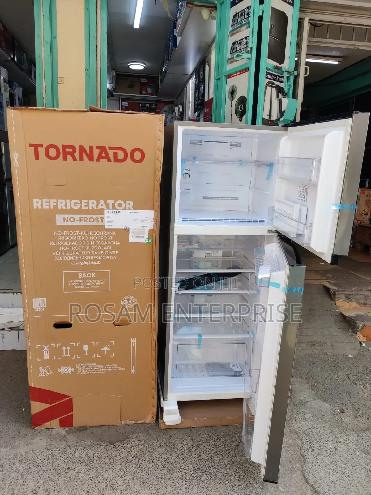 Tornado Fridge No Frost 304l