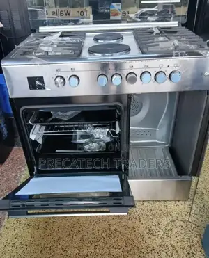 Haier 60×90 4+2 Standing Gas Cooker With Gas Compartment