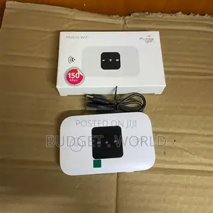 Pocket-Sized 4g Lte Wireless Router – Fast Internet Hotspot for Multip
