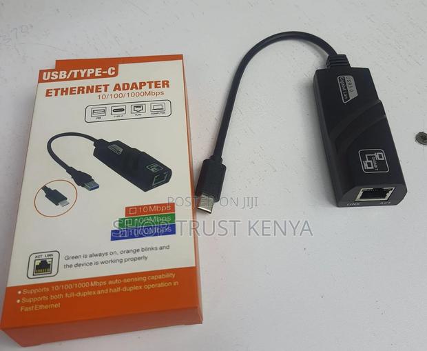 Type C To Ethernet Adapter